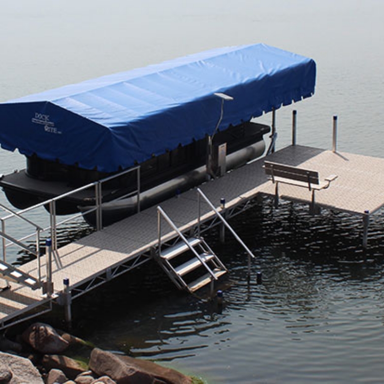 Boat Lift Easy Dock Step & Fishing Chair Attachments for Sale